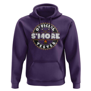 Funny Official Smores Tester Hoodie Camping Chocolate Marshmallow TS11 Purple Print Your Wear