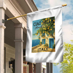 Italian Summer Amalfi Coast Garden Flag Ciao Bella Italy Lemon TS11 Print Your Wear