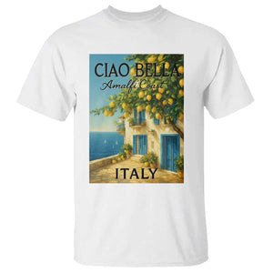 Italian Summer Amalfi Coast T Shirt Ciao Bella Italy Lemon TS11 White Print Your Wear