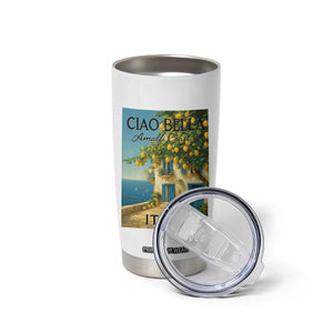 Italian Summer Amalfi Coast Tumbler Cup Ciao Bella Italy Lemon TS11 Print Your Wear
