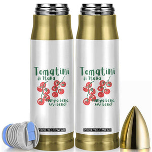 Italian Tomato Bullet Tumbler Tomatini Di Italia Vegetable Garden Lover TS11 White Print Your Wear
