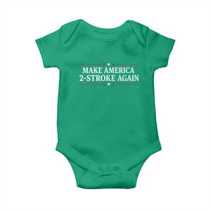 Funny 2 Stroke Motocross Lover Baby Onesie Make America 2 Stroke Again