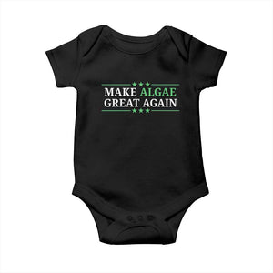 Make Algae Great Again Baby Onesie Funny Political Satire Lincoln Reflecting Pool