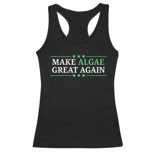 Make Algae Great Again Racerback Tank Top Funny Political Satire Lincoln Reflecting Pool