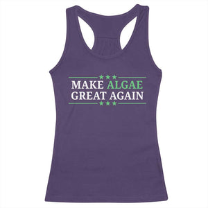 Make Algae Great Again Racerback Tank Top Funny Political Satire Lincoln Reflecting Pool