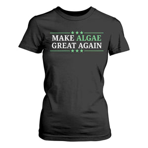 Make Algae Great Again T Shirt For Women Funny Political Satire Lincoln Reflecting Pool