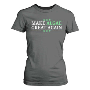 Make Algae Great Again T Shirt For Women Funny Political Satire Lincoln Reflecting Pool