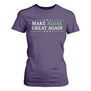 Make Algae Great Again T Shirt For Women Funny Political Satire Lincoln Reflecting Pool