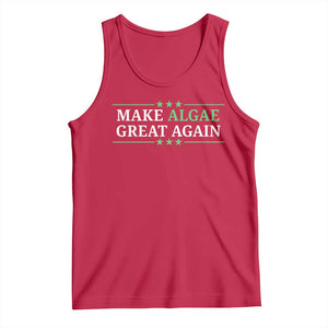 Make Algae Great Again Tank Top Funny Political Satire Lincoln Reflecting Pool