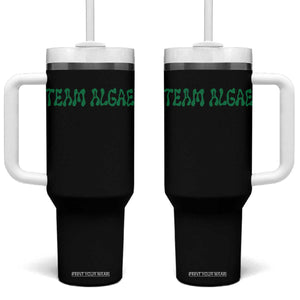 Team Algae Tumbler With Handle Political Satire Lincoln Reflecting Pool Midterm TS11 One Size: 40 oz Black Print Your Wear