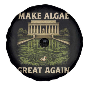 Make Algae Great Again Spare Tire Cover Funny Lincoln Memorial Reflecting Pool