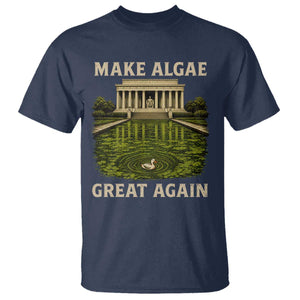 Make Algae Great Again T Shirt Funny Lincoln Memorial Reflecting Pool
