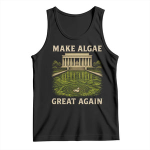 Make Algae Great Again Tank Top Funny Lincoln Memorial Reflecting Pool