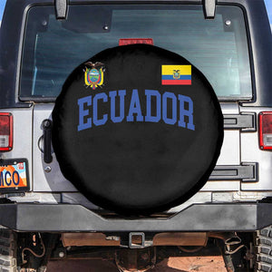 Ecuador Vintage Throwback Soccer Jersey Style Spare Tire Cover Ecuadorian Hispanic Heritage