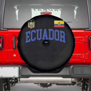 Ecuador Vintage Throwback Soccer Jersey Style Spare Tire Cover Ecuadorian Hispanic Heritage
