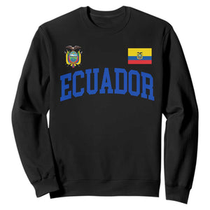 Ecuador Vintage Throwback Soccer Jersey Style Sweatshirt Ecuadorian Hispanic Heritage