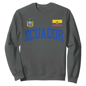 Ecuador Vintage Throwback Soccer Jersey Style Sweatshirt Ecuadorian Hispanic Heritage