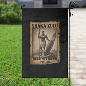 Shaka Zulu Garden Flag King of Zulu Kingdom Indigenous African Tribe