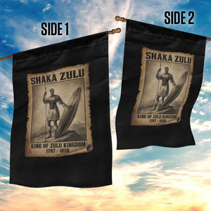 Shaka Zulu Garden Flag King of Zulu Kingdom Indigenous African Tribe