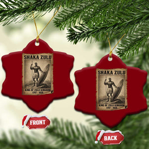 Shaka Zulu Ceramic Ornament King of Zulu Kingdom Indigenous African Tribe TS11 Print Your Wear