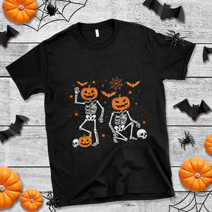 Funny Trump Hallloween Skeleton Pumpkin Political Satire T Shirt TS11 Black Print Your Wear