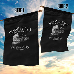 Rome Colosseum Italy Garden Flag Caput Mindi The Eternal City Amphitheatre Ancient TS11 Print Your Wear