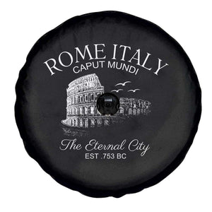 Rome Colosseum Italy Spare Tire Cover Caput Mindi The Eternal City Amphitheatre Ancient TS11 Print Your Wear
