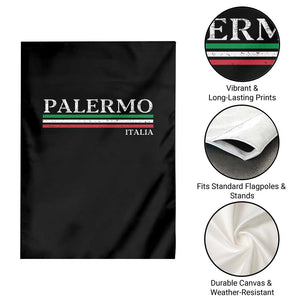Palermo Sicily Italian Flag Souvenirs Sicilia Italia Garden Flag TS11 Print Your Wear