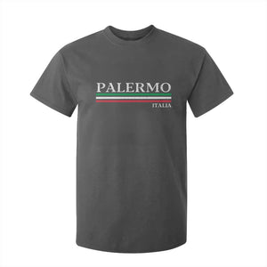 Palermo Sicily Italian Flag Souvenirs Sicilia Italia T Shirt For Kid TS11 Dark Heather Print Your Wear