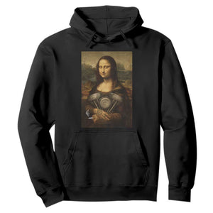 Funny Monalisa Rider Vintage Retro Motorcycle Engine Hoodie TS11 Black Print Your Wear