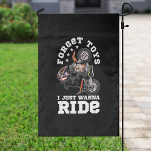 Dirt Bike Boys Garden Flag Funny Forgive Toys I Just Wanna Ride Motocross Rider TS11 Print Your Wear