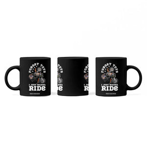 Dirt Bike Boys Coffee Mug Funny Forgive Toys I Just Wanna Ride Motocross Rider TS11 Print Your Wear
