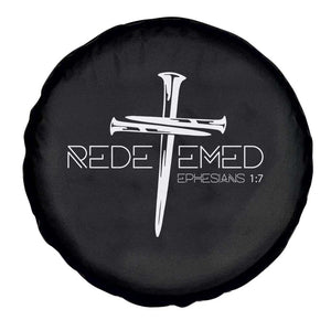 Redeemed Christian Vintage Ephesians Bible Verse Redemption Spare Tire Cover TS11 Print Your Wear