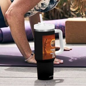 Funny Marcus Tumbler With Handle Robert Its Pissing Me Off Worm Meme TS11 Print Your Wear