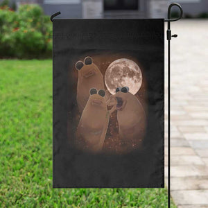 Three Marcus The Worm Moon Garden Flag Funny Weird Cursed Meme TS11 Print Your Wear