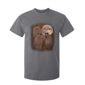 Three Marcus The Worm Moon T Shirt For Kid Funny Weird Cursed Meme TS11 Charcoal Print Your Wear