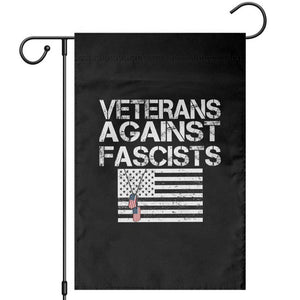 Veterans Against Fascists Garden Flag Patriotic Soldier Vintage American Flag Dog Tag TS11 Black Print Your Wear