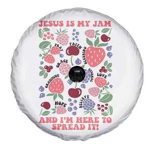 Jesus Is My Jam And I Am Here To Spread It Spare Tire Cover Christian Faith TS11 Print Your Wear