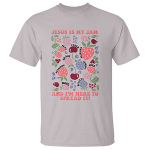 Jesus Is My Jam And I Am Here To Spread It T Shirt Christian Faith TS11 Ice Gray Print Your Wear