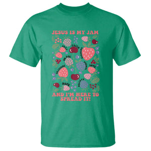 Jesus Is My Jam And I Am Here To Spread It T Shirt Christian Faith TS11 Irish Green Print Your Wear