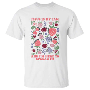 Jesus Is My Jam And I Am Here To Spread It T Shirt Christian Faith TS11 White Print Your Wear