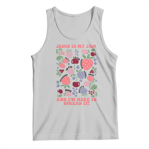 Jesus Is My Jam And I Am Here To Spread It Tank Top Christian Faith TS11 Ash Print Your Wear