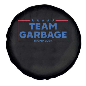 Team Garbage Trump 2024 Spare Tire Cover Vintage Star Striped TS11 Print Your Wear