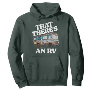 Funny Christmas Movie Hoodie That There's An RV Led Lights Camping Motorhome TS11 Dark Forest Green Print Your Wear