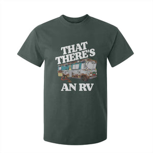 Funny Christmas Movie T Shirt For Kid That There's An RV Led Lights Camping Motorhome TS11 Dark Forest Green Print Your Wear