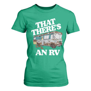 Funny Christmas Movie T Shirt For Women That There's An RV Led Lights Camping Motorhome TS11 Irish Green Print Your Wear