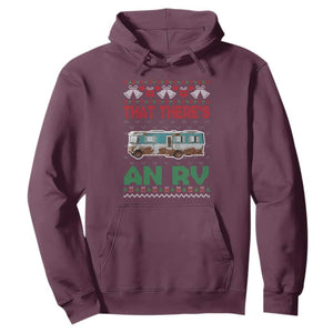 Funny Christmas Movie Hoodie That There's An RV Camping Motorhome Bell TS11 Maroon Print Your Wear