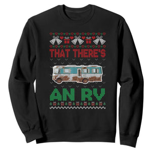 Funny Christmas Movie Sweatshirt That There's An RV Camping Motorhome Bell TS11 Black Print Your Wear
