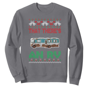 Funny Christmas Movie Sweatshirt That There's An RV Camping Motorhome Bell TS11 Charcoal Print Your Wear