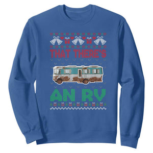 Funny Christmas Movie Sweatshirt That There's An RV Camping Motorhome Bell TS11 Royal Blue Print Your Wear